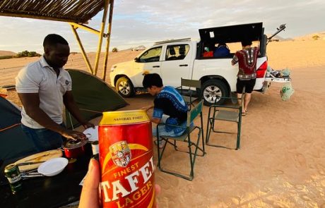 camping in sossusvlei Namibia